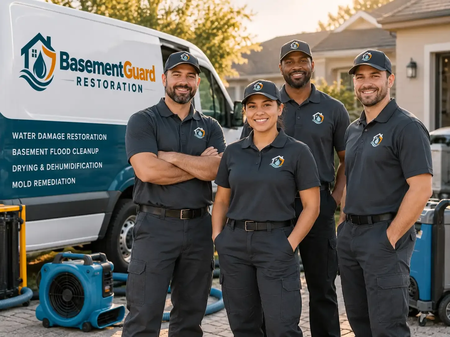Basement Water Damage Restoration company in Nineveh, PA